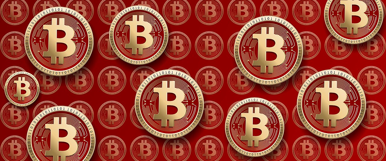 Bitcoin crypto currency 8K wallpaper