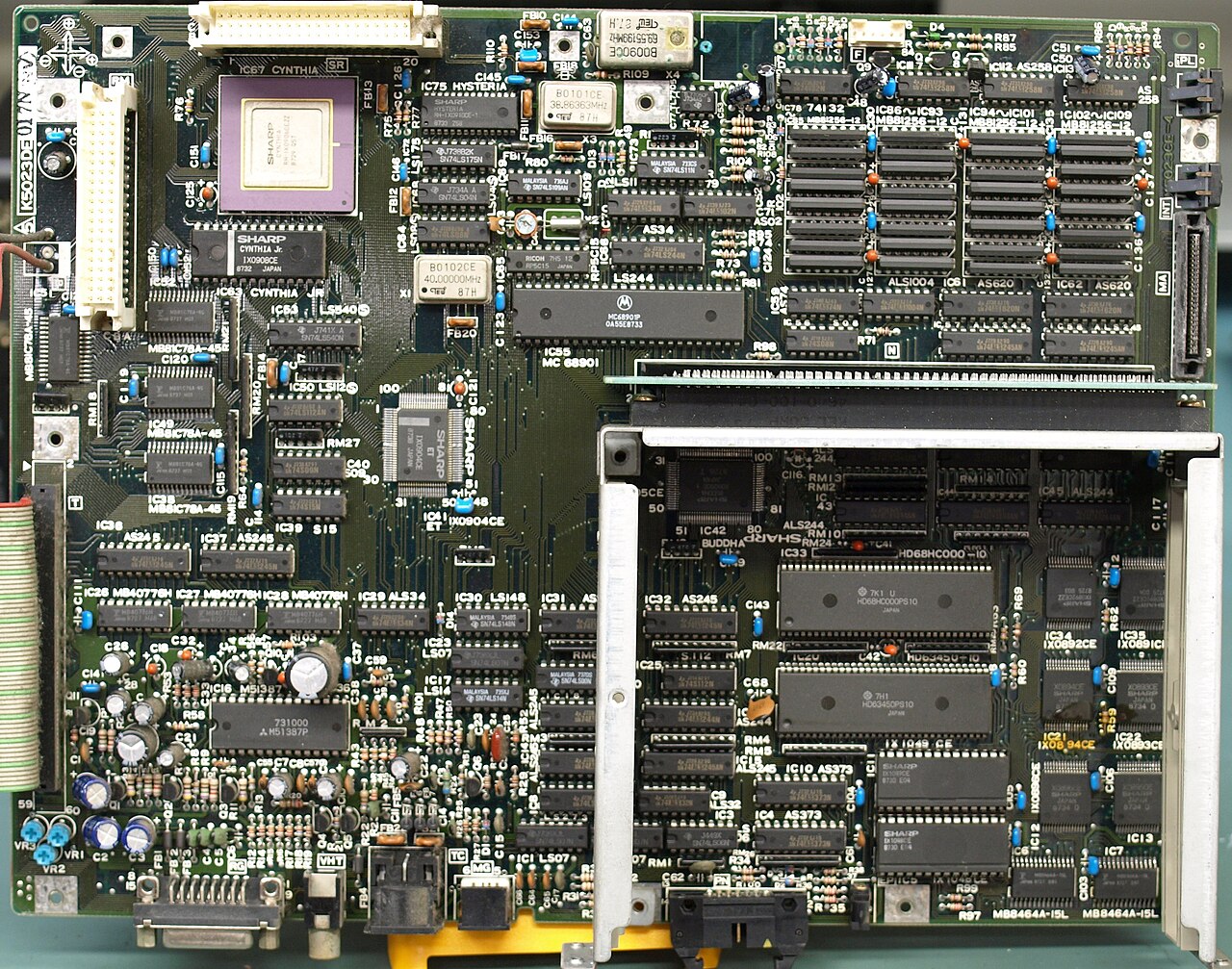 Sharp X68000 Computer Main Processor Board